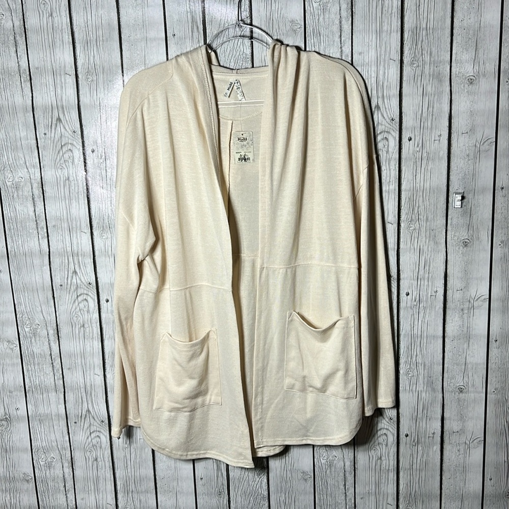 Mudd hooded open cardigan size XL
